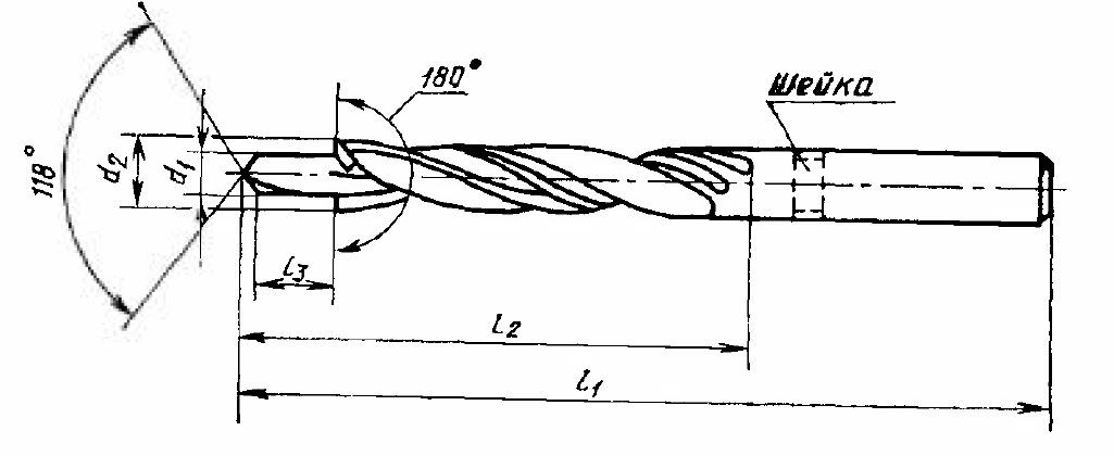 Сверло для резьбы. Сверло для резьбы м3. Сверло под м3х0.5. Ступенчатое сверло ГОСТ 28319-89. Сверло под м10х1.